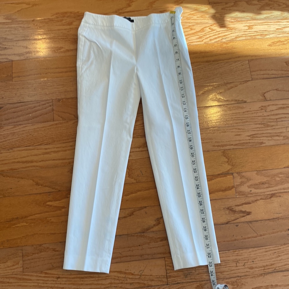 Talbots white pants size 0p - Picture 5 of 8